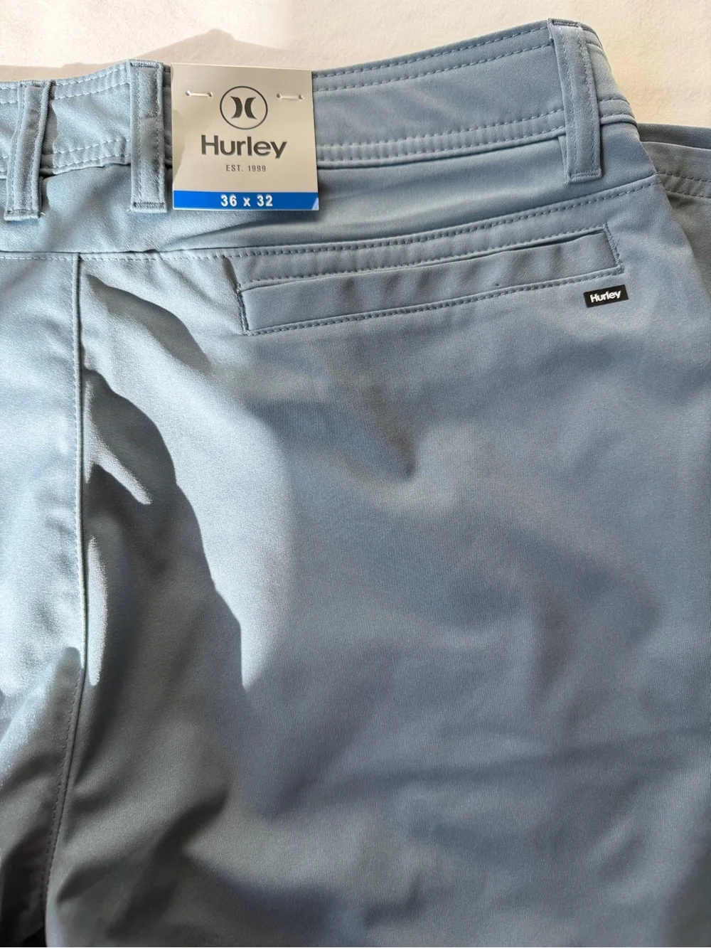NWT Hurley Jet Set Tech Pant Blue Men’s Size 36 x 32